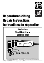 Fein 7 230 26 Repair Instructions preview