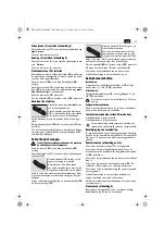 Предварительный просмотр 31 страницы Fein 7 902 02 00 40 3 Manual