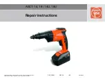 Fein 711314 Repair Instructions preview