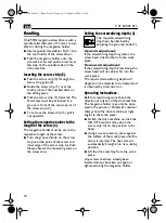 Preview for 10 page of Fein 9 01 04 003 01 1 Manual