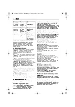 Предварительный просмотр 122 страницы Fein AFMT12 Original Instructions Manual