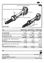 Предварительный просмотр 59 страницы Fein AGSZ18-280 BL Instruction Manual