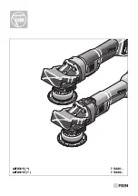 Предварительный просмотр 1 страницы Fein AKFH18-5 Series Instruction Manual