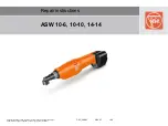 Предварительный просмотр 1 страницы Fein ASW 10-6 Repair Instructions