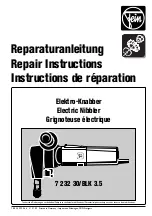 Fein BLK3.5 Repair Instructions preview