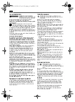 Preview for 34 page of Fein BSS 1.6 Instruction Manual