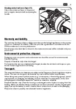 Preview for 27 page of Fein CCG18-115BLPD-SEC Series Instruction Manual