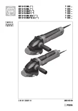 Fein CG15-125BL Inox Series Instruction Manual preview