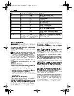 Preview for 30 page of Fein DSk658-1 User Manual