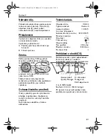 Предварительный просмотр 81 страницы Fein Dustex II 9 20 20 Operating Instructions Manual