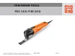 Предварительный просмотр 1 страницы Fein FSC1.6Q Manual