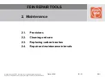 Preview for 4 page of Fein FSC1.6Q Manual