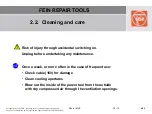 Preview for 6 page of Fein FSC1.6Q Manual