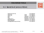 Предварительный просмотр 45 страницы Fein FSC1.6Q Manual