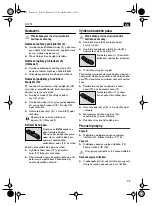 Предварительный просмотр 73 страницы Fein GRIT GIS75 Series Instruction Manual