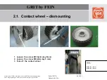 Preview for 19 page of Fein Grit GX75 Series Manual