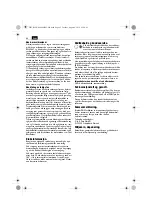 Preview for 42 page of Fein GWP10 Manual