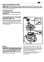 Предварительный просмотр 27 страницы Fein KFH17-8 Series Instruction Manual