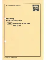 Fein MOt 6-17 Operating Instructions Manual preview