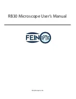 Preview for 1 page of Fein RB30 User Manual