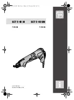 Fein SCT 5-40 M Operating Instructions Manual предпросмотр