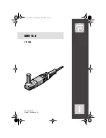 Preview for 1 page of Fein SCW 16-6 User Manual