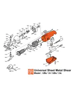 Preview for 2 page of Fein Universal Sheet Metal Shear UBs 1.6 / 1.6c Parts List