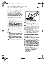 Preview for 13 page of Fein WSG8-115 Instruction Manual