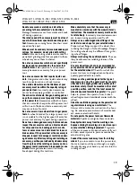 Preview for 19 page of Fein WSG8-115 Instruction Manual