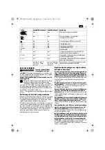 Предварительный просмотр 41 страницы Fein WSG8-125 Original Instructions Manual