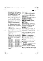 Предварительный просмотр 99 страницы Fein WSG8-125 Original Instructions Manual