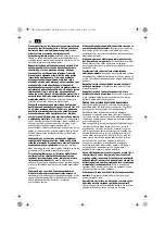 Предварительный просмотр 102 страницы Fein WSG8-125 Original Instructions Manual