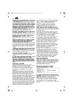 Предварительный просмотр 104 страницы Fein WSG8-125 Original Instructions Manual