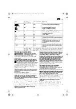 Предварительный просмотр 107 страницы Fein WSG8-125 Original Instructions Manual