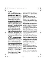 Предварительный просмотр 108 страницы Fein WSG8-125 Original Instructions Manual