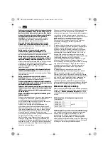 Предварительный просмотр 110 страницы Fein WSG8-125 Original Instructions Manual