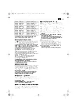 Предварительный просмотр 111 страницы Fein WSG8-125 Original Instructions Manual