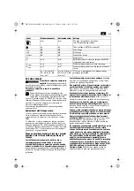 Предварительный просмотр 119 страницы Fein WSG8-125 Original Instructions Manual