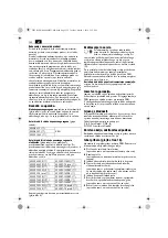 Предварительный просмотр 122 страницы Fein WSG8-125 Original Instructions Manual