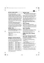 Предварительный просмотр 127 страницы Fein WSG8-125 Original Instructions Manual