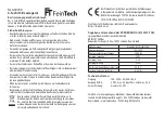 FeinTech NLG00700 Quick Start Manual preview