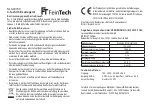 Предварительный просмотр 1 страницы FeinTech NLG00700 Quick Start Manual