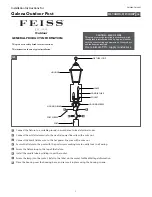 Feiss Galena Installation Instructions preview