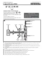 Preview for 1 page of Feiss Ledgend OL11200 Installation Instructions