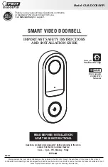 Feit Electric CAM/DOOR/WIFI Important Safety Instructions And Installation Manual preview