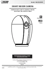 Feit Electric CAM/PAN/WIFI Important Safety Instructions And Installation Manual предпросмотр