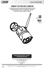 Preview for 1 page of Feit Electric CAM/WM/WIFI Important Safety Instructions And Installation Manual