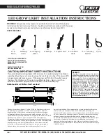 Preview for 1 page of Feit Electric GLP24FS/VM/27W/LED Installation Instructions Manual