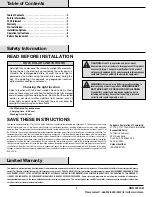 Preview for 2 page of Feit Electric LAN4RND/FY/SOL Important Safety Instructions And Installation Manual