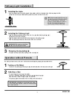 Предварительный просмотр 5 страницы Feit Electric PATH/SYNC/SOL/BZ/2 Use And Care Manual